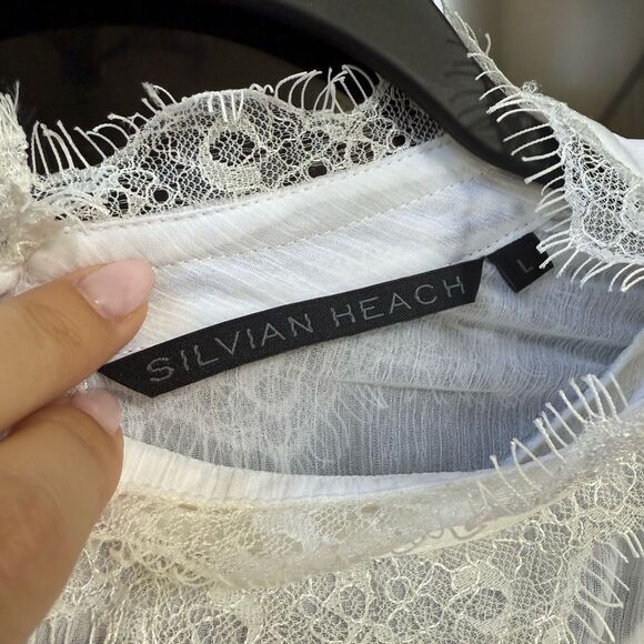 Silvian Heach Victorian Style Lace Blouse - Picture 7 of 7